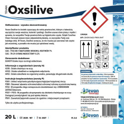 Tevan Oxsilive 20L - Koncentrat do czyszczenia wielu powierzchni