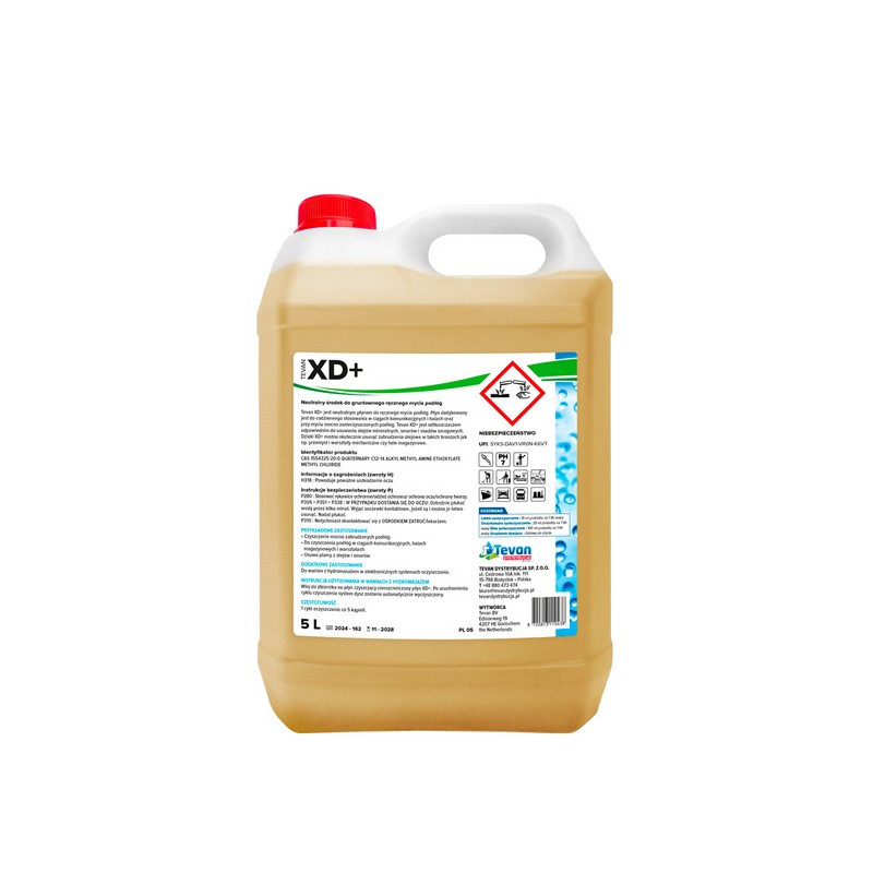 Tevan XD+ 5L - Koncentrat do usuwania olejów smarów